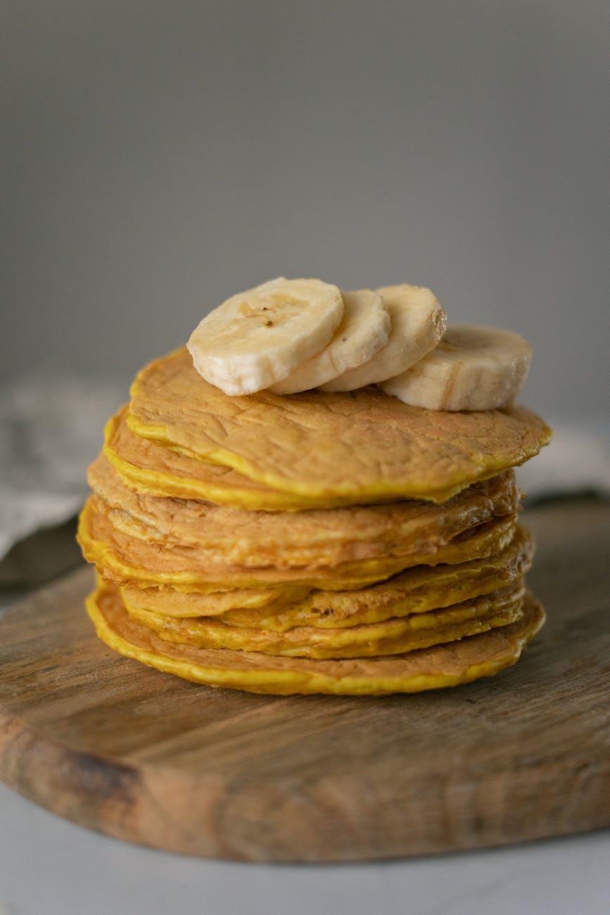 Vegan Banana Oat Pancakes
